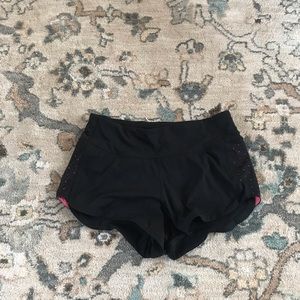 Women’s lululemon black size 4 shorts